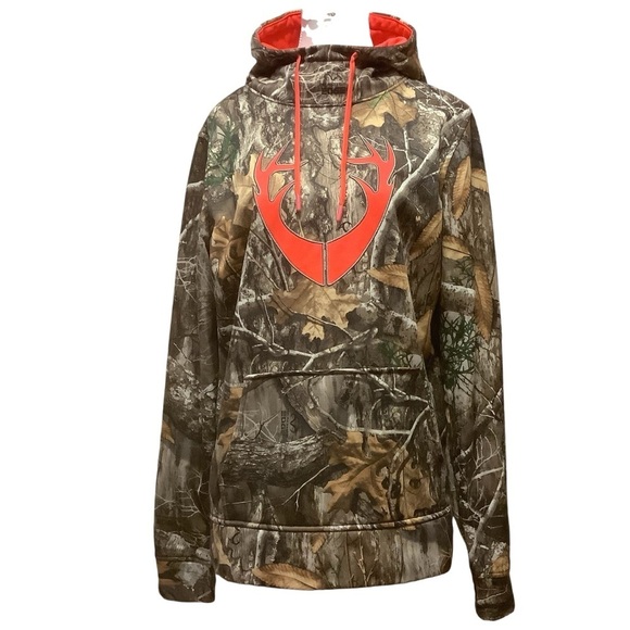 HUNTSHIELD Tops - HUNTSHIELD CAMO PULLOVER  HOODIE/SWEATER/ Size L